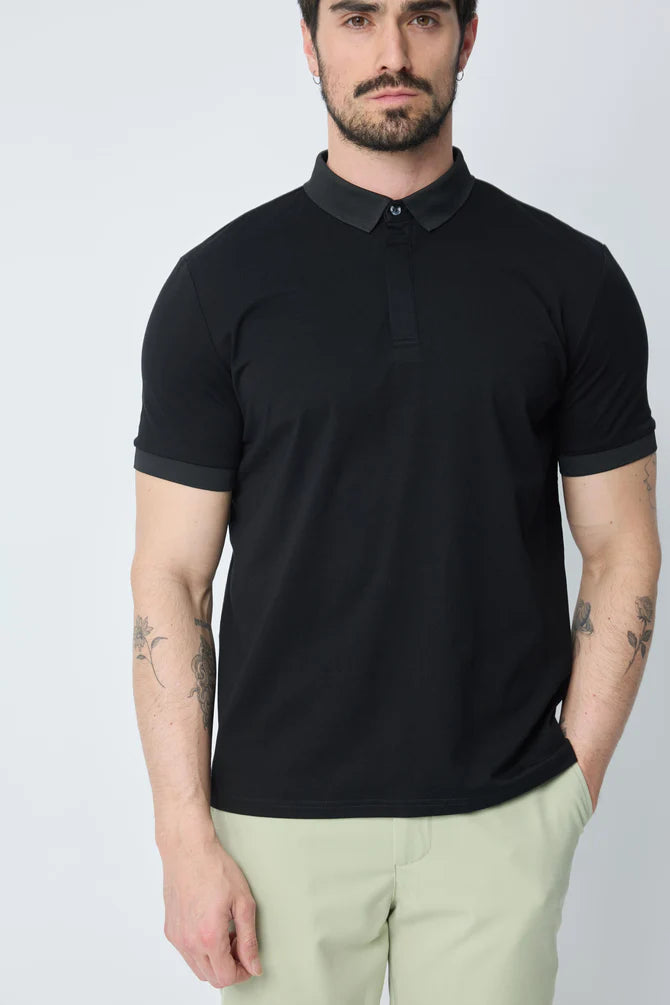 Polo blanc "Basics Marley"