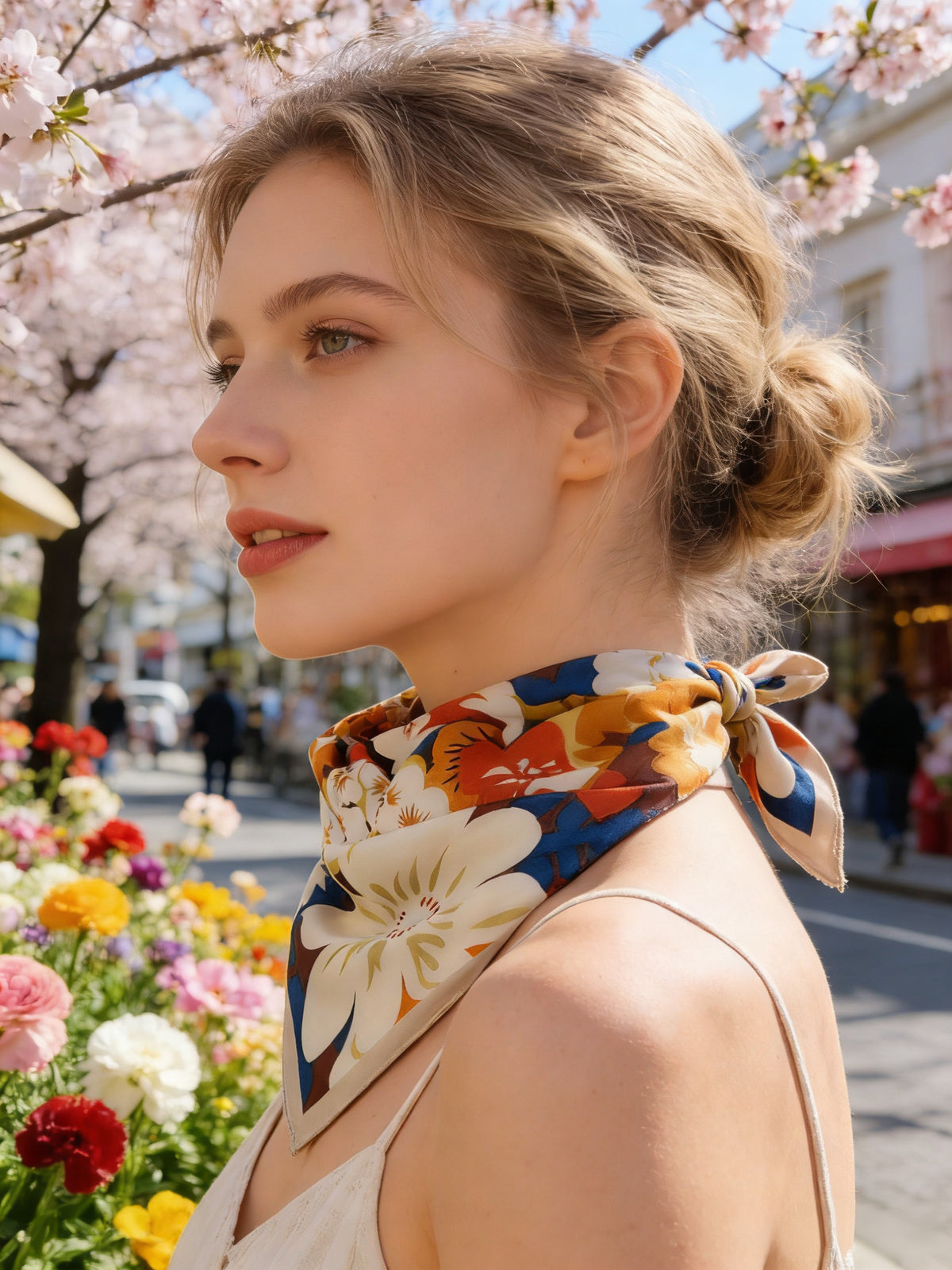 Foulard " April "