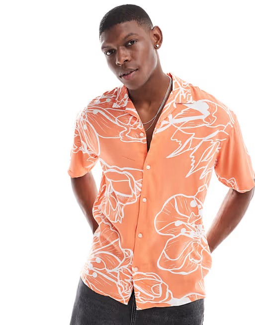 Chemise " Fleurs d&