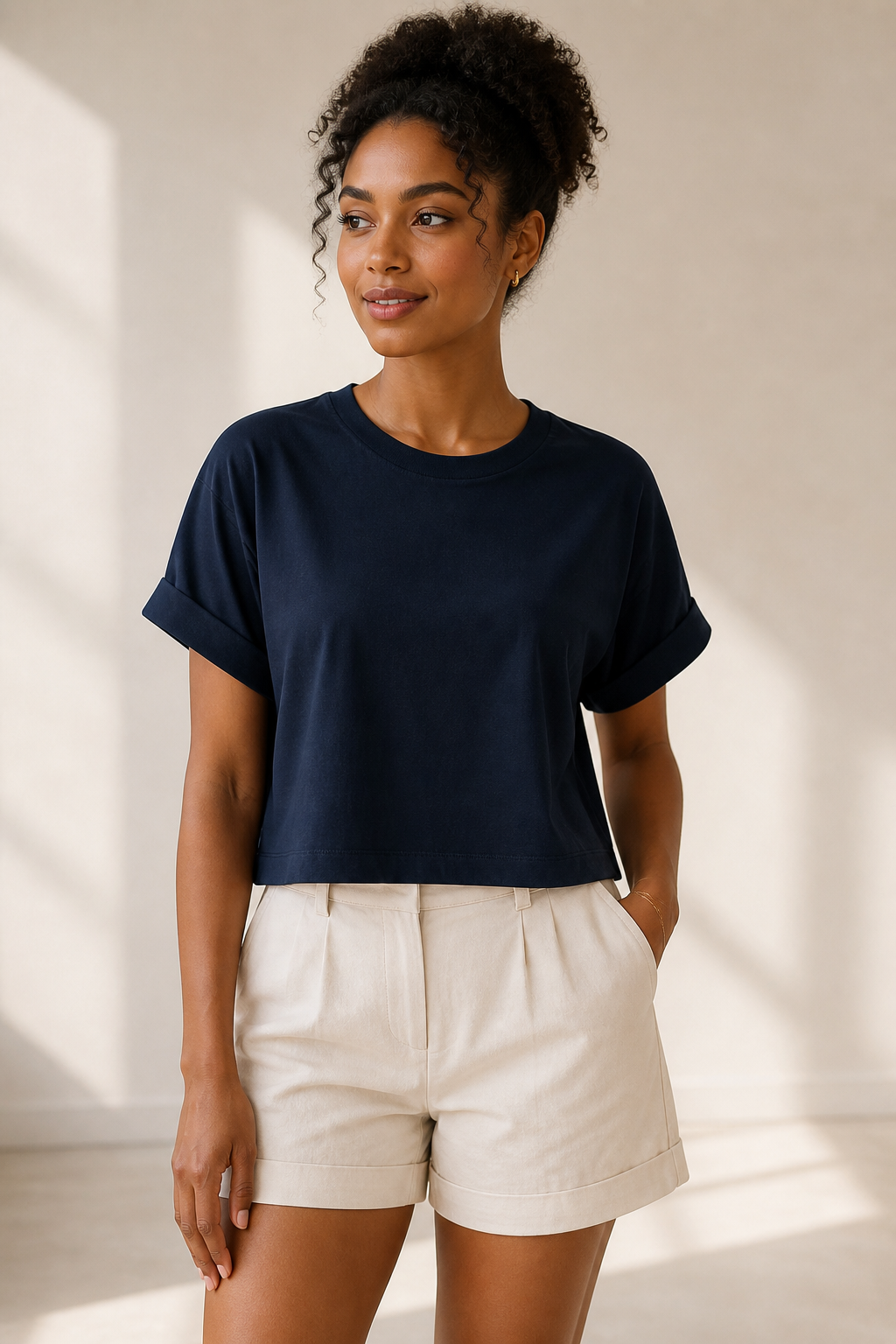 Top - Bleu Foncé