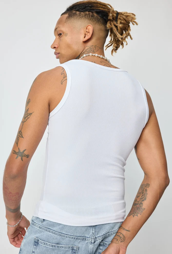 Débardeur " white basics Marley"