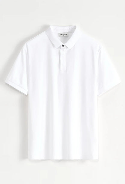 Polo blanc "Basics Marley"