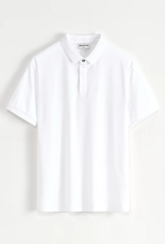 Polo blanc "Basics Marley"