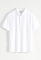 Polo blanc "Basics Marley"