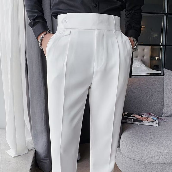 Pantalon blanc collection " Le Gurkha "