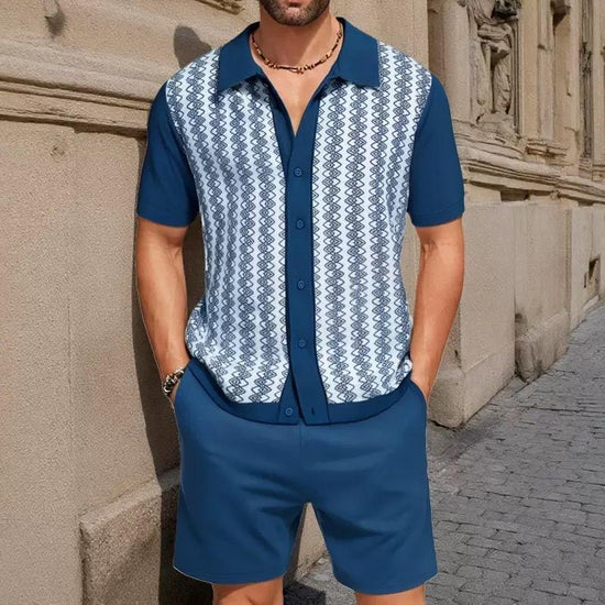 Ensemble "blue chic"