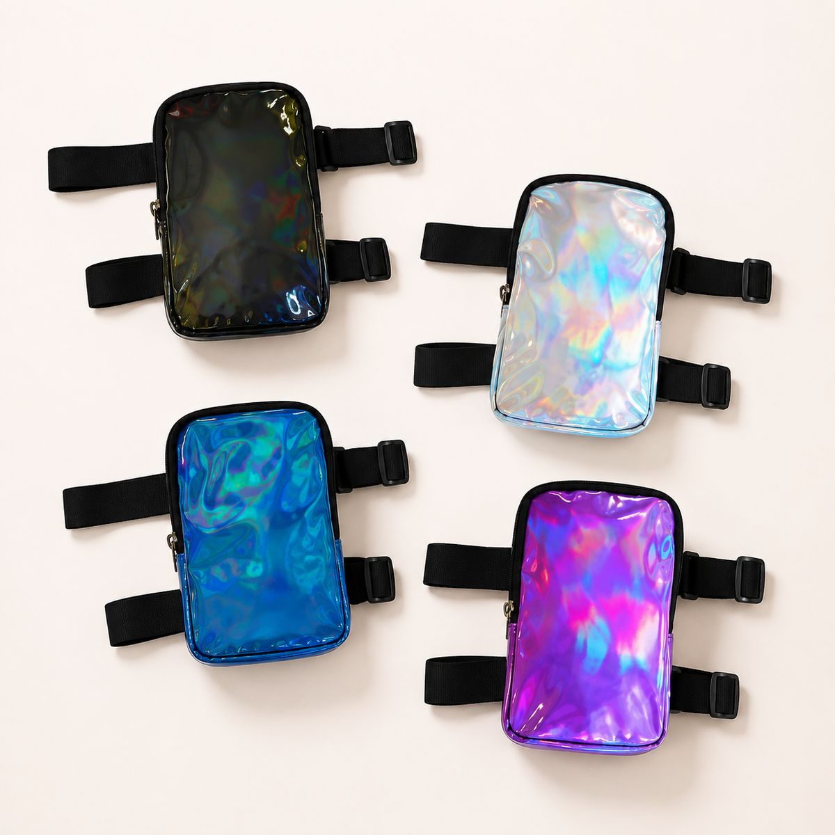 Pochette irisée à sangle - Marley