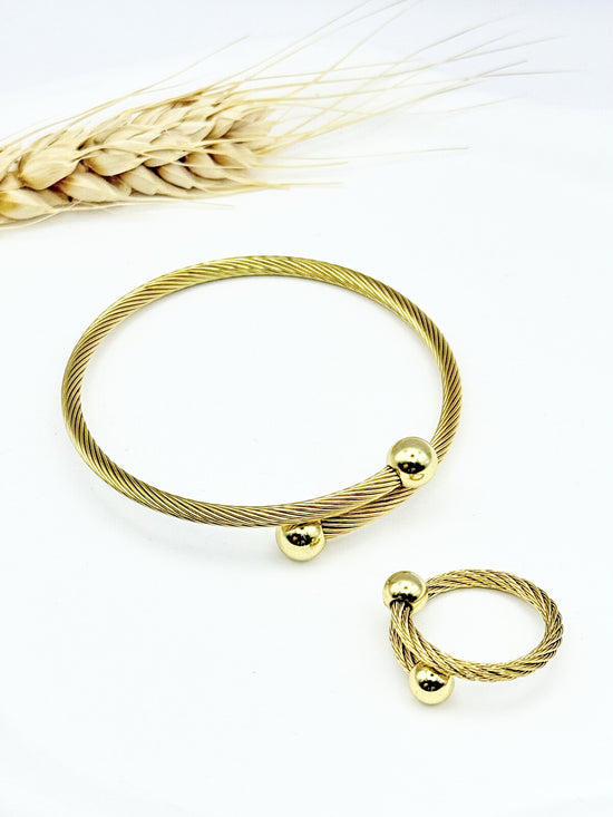 Bracelet et Bague "Sahina"