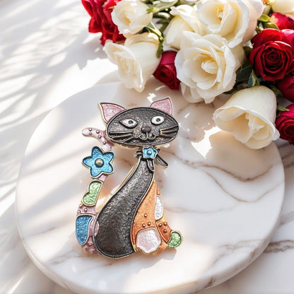 Broche " Chat "