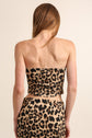 Bustier léopard