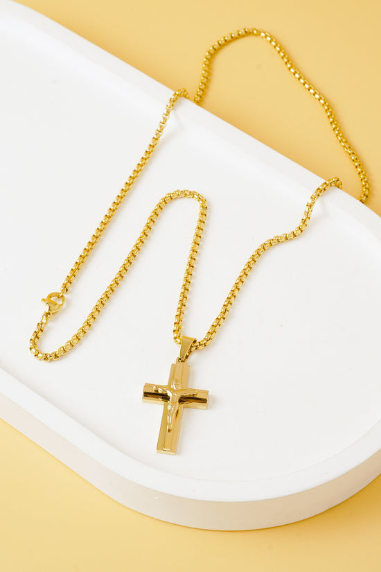 Collier Homme avec Croix