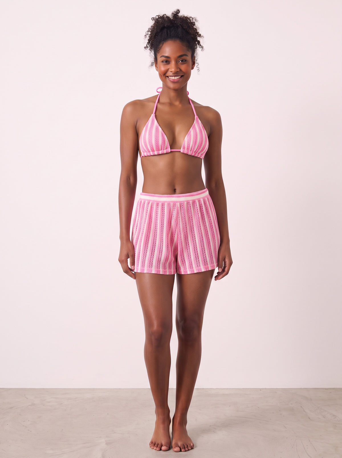 Ensemble 3 pièces en crochet