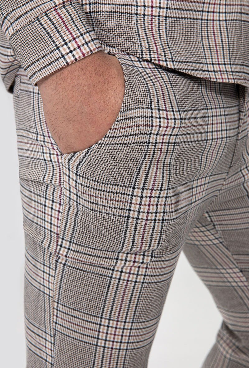 Pantalon à carreaux " Carlton"