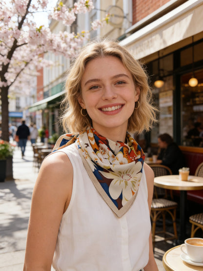 Foulard " April "