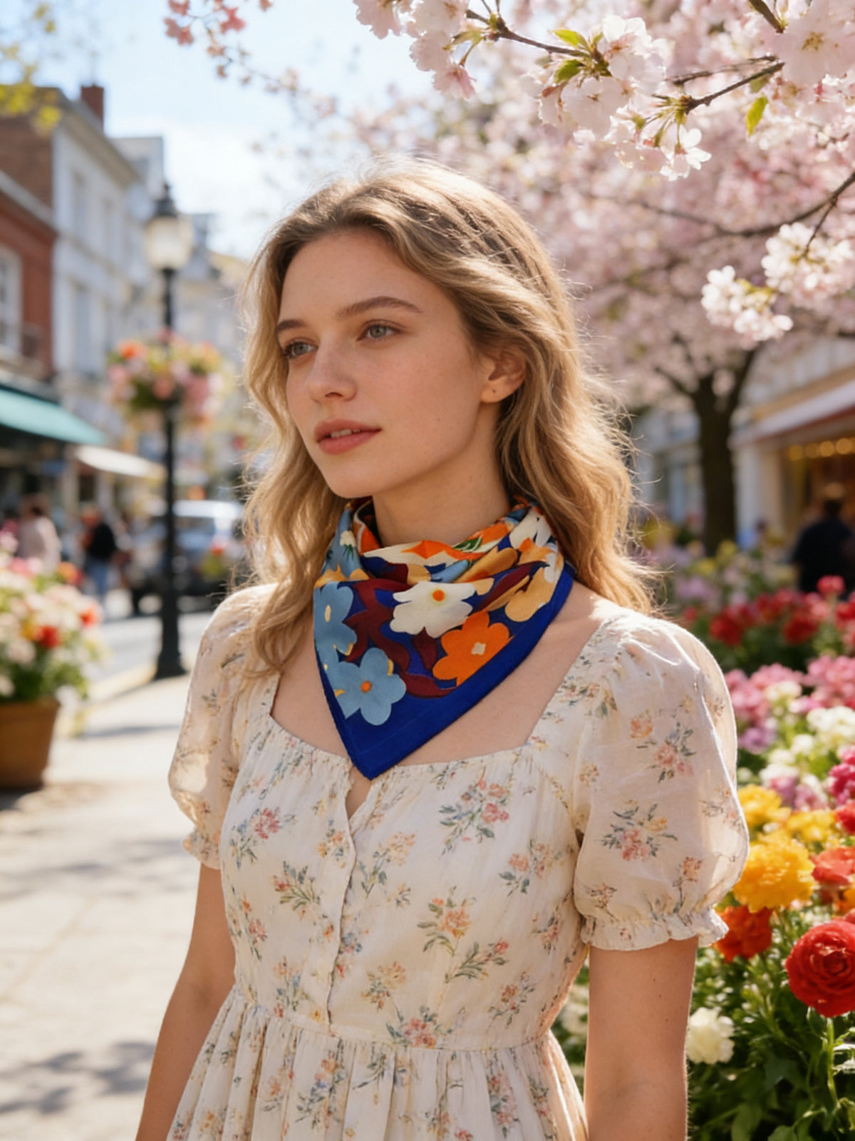 Foulard " April "