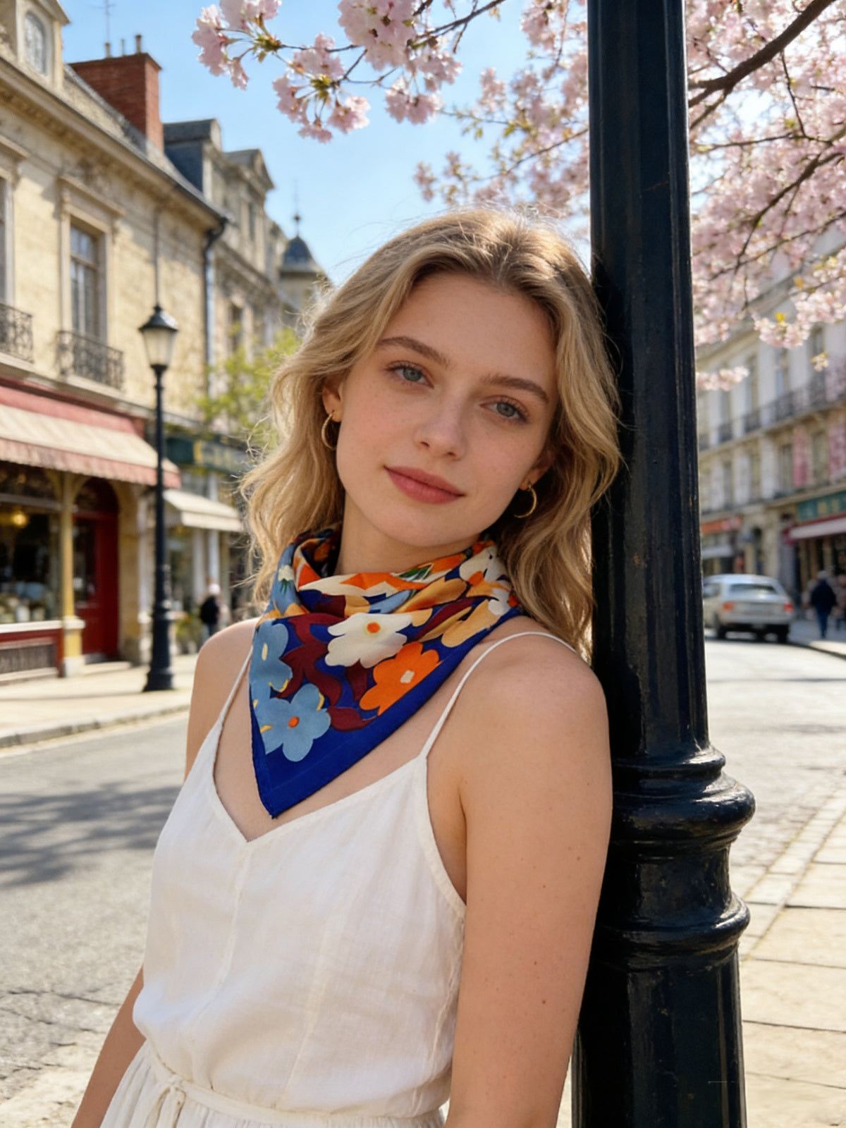 Foulard " April "