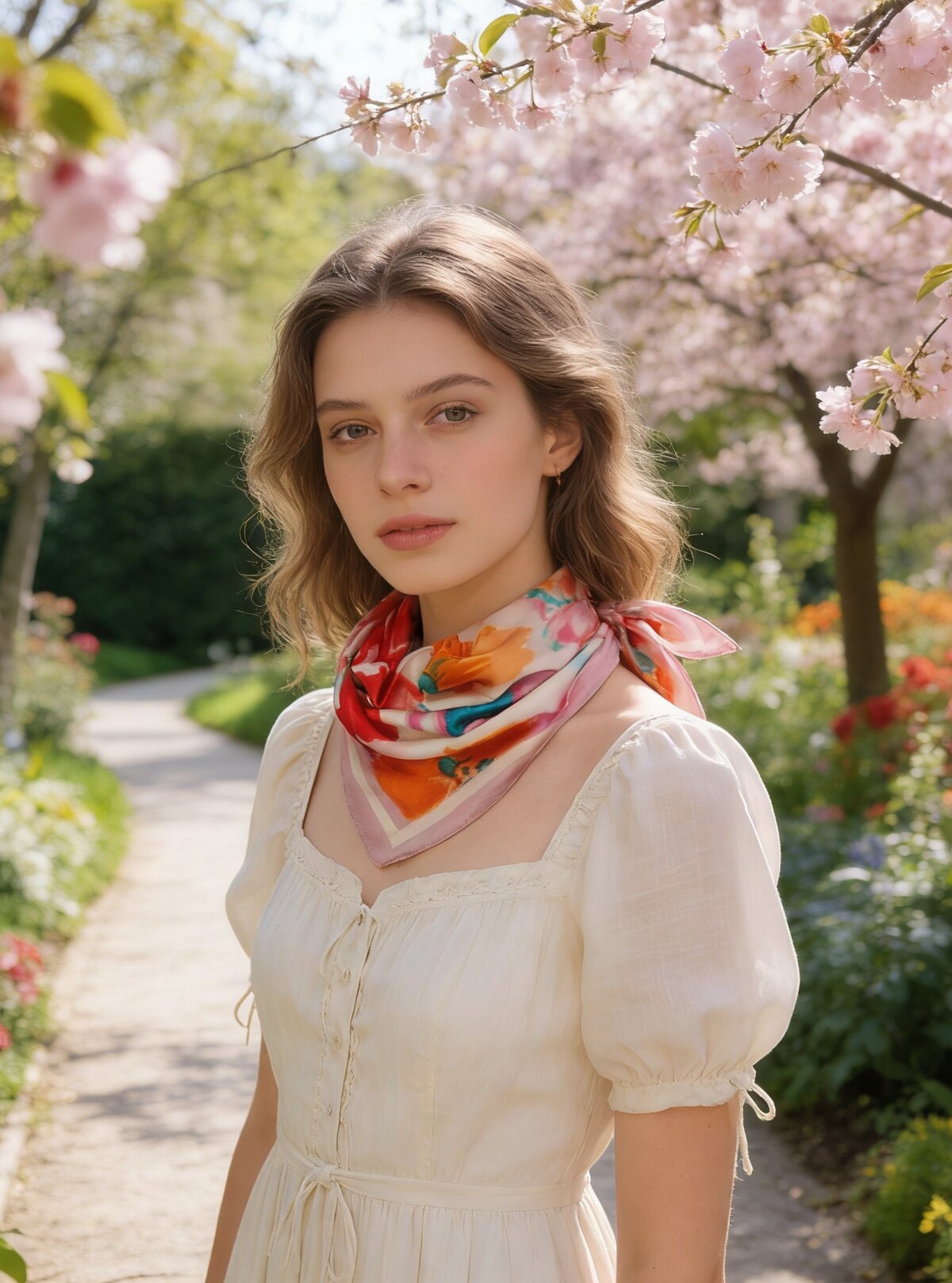 Foulard " September "