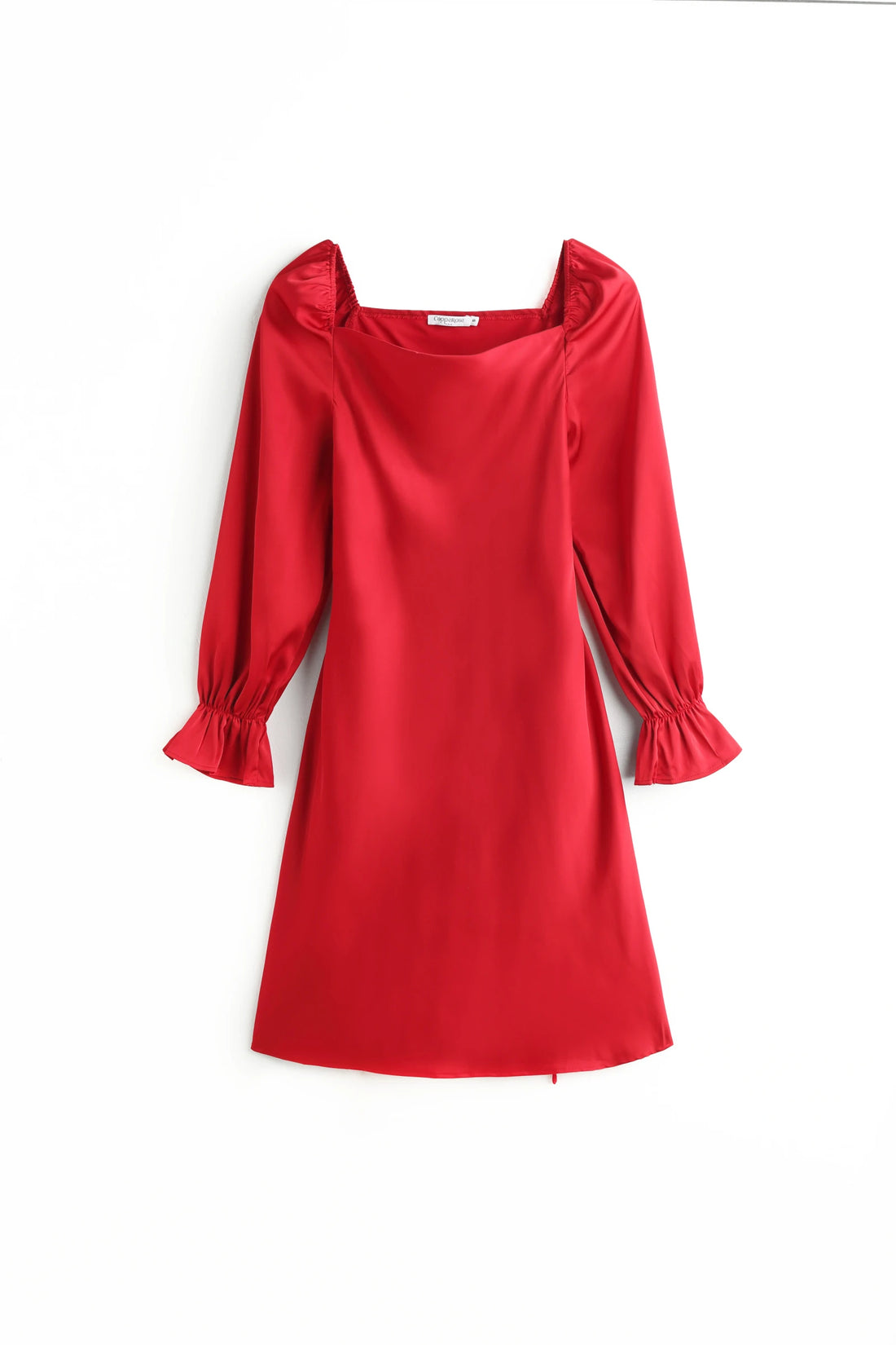 Robe Rouge en satin