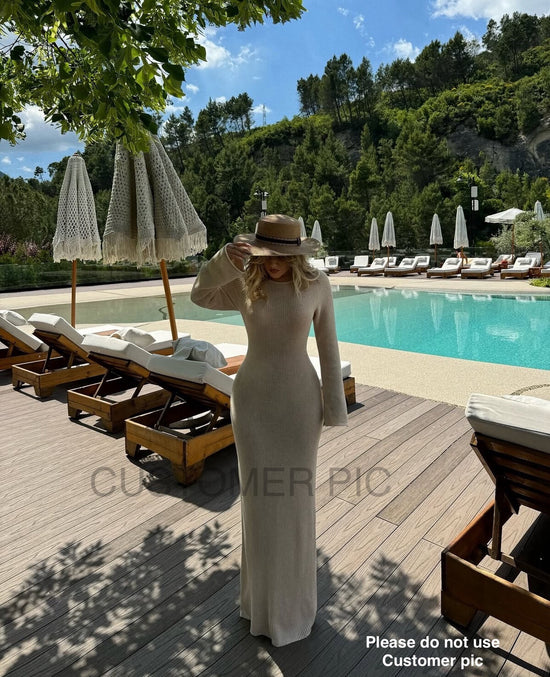 Robe en maille "Chloé"