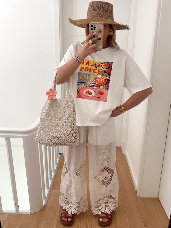 T-shirt "Dolce vita"