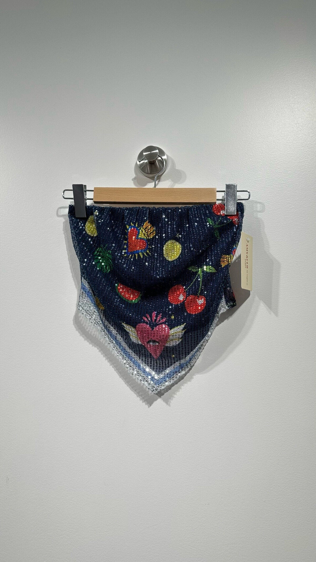 Top " foulard "