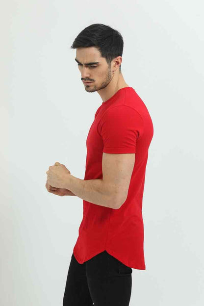 T-shirt Rouge à manches courtes